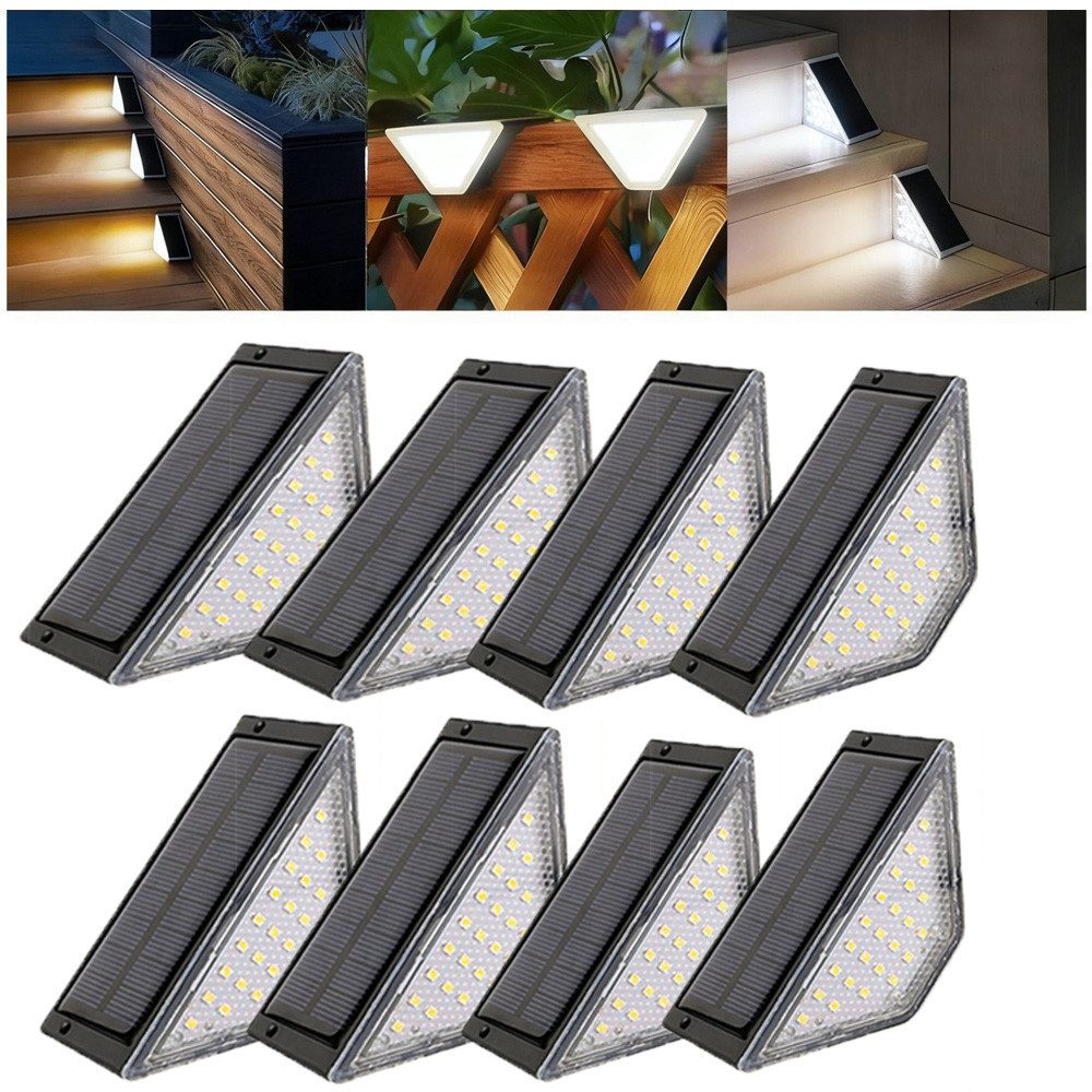 QUBEBU LED Solarleuchte 24LED Solarleuchten Garten günstig online kaufen