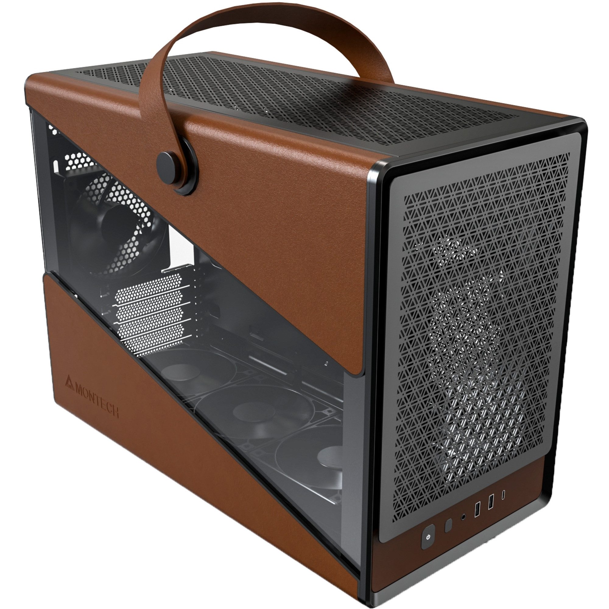 MONTECH PC-Gehäuse Montech Heritage 30 Pro, Tower-Gehäuse, (Tempered