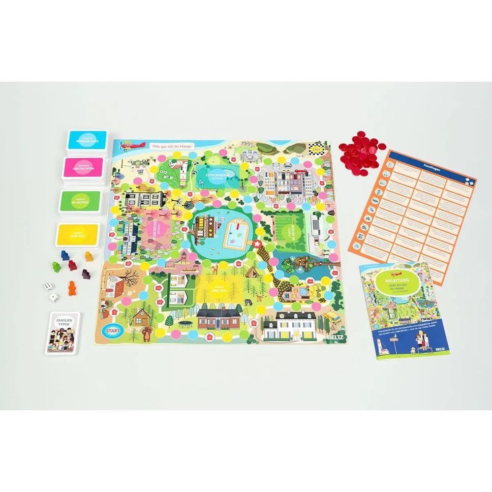 Beltz Verlag Spiel Hier bin ich zu Hause - Die Familien-Rallye