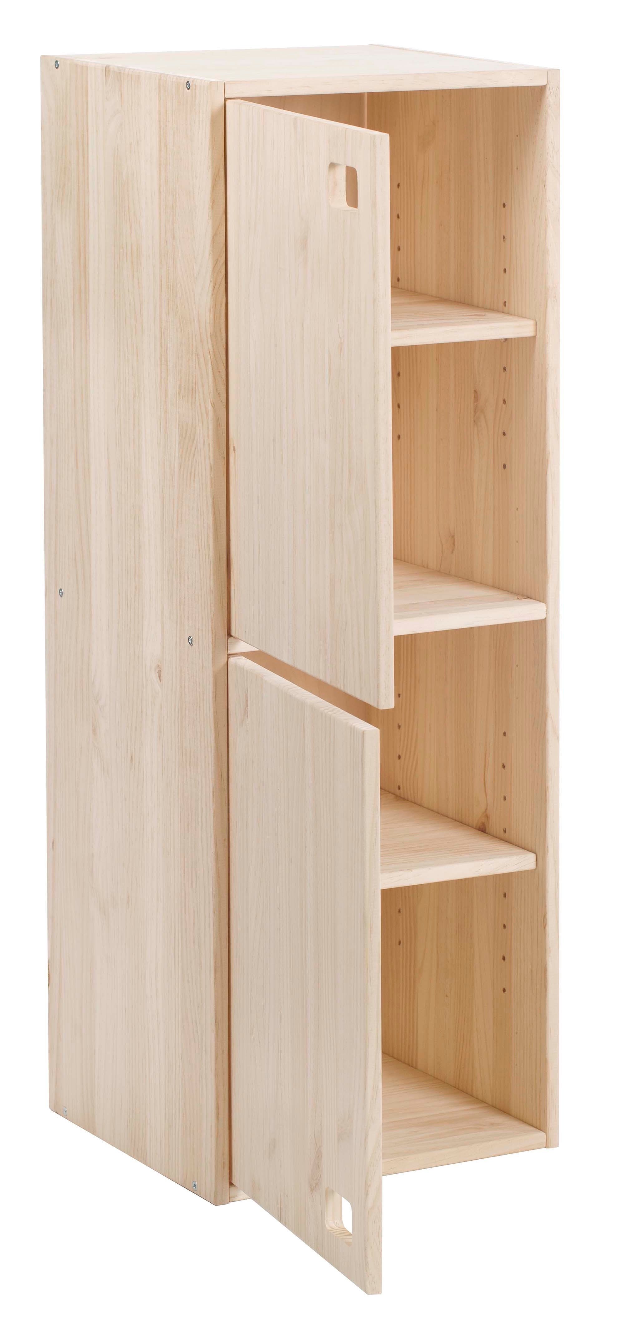 Astigarraga Kit Line Kommode Kommode Massiv - Dinamic, Schrank mit 2 oder 4 Türen, Highboard Kiefer