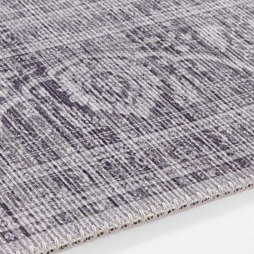 Teppich Vintage Teppich Carme Schiefergrau, NOURISTAN, rechteckig, Höhe: 5 mm