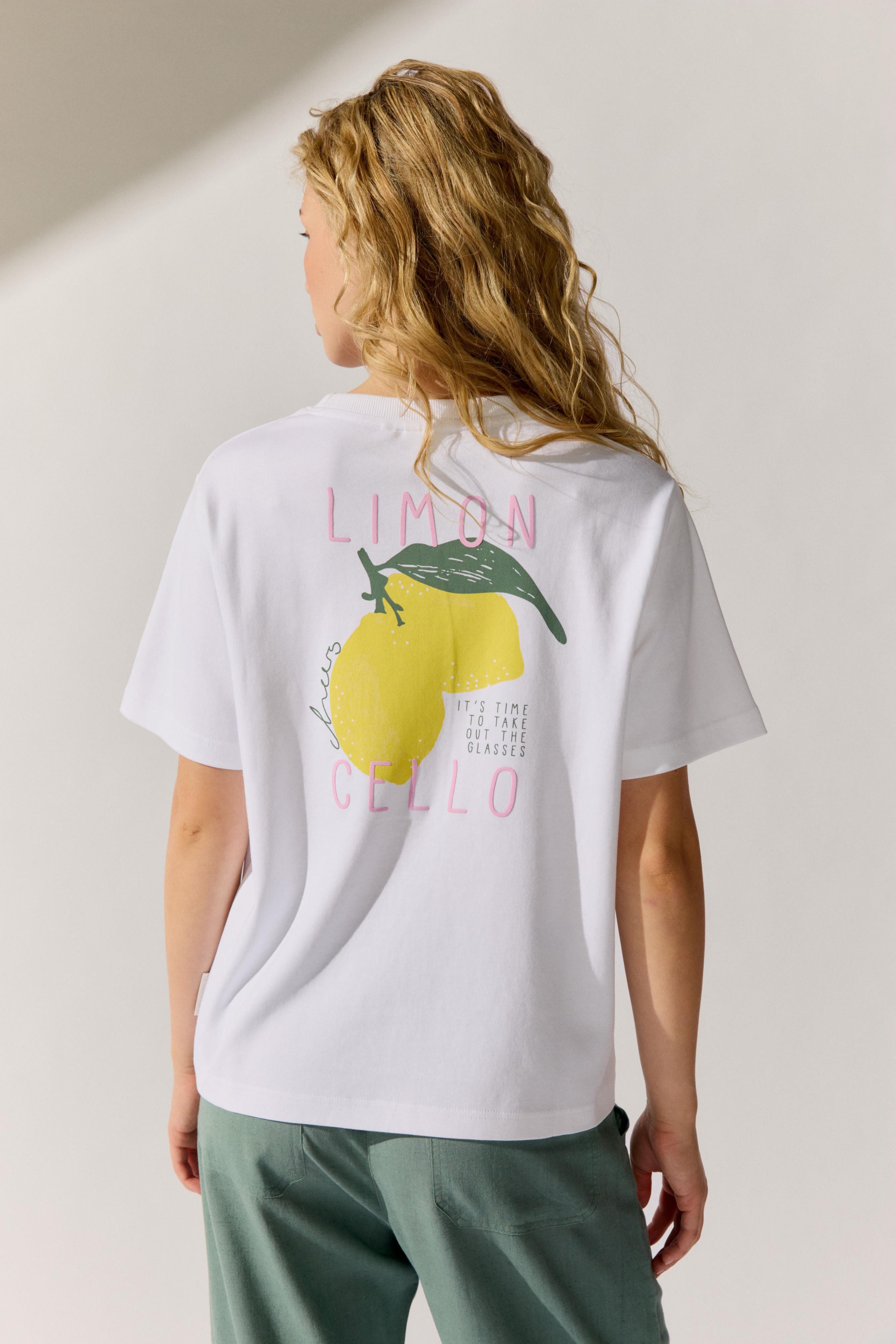 Katag AG Kurzarmshirt T-Shirt Limoncello