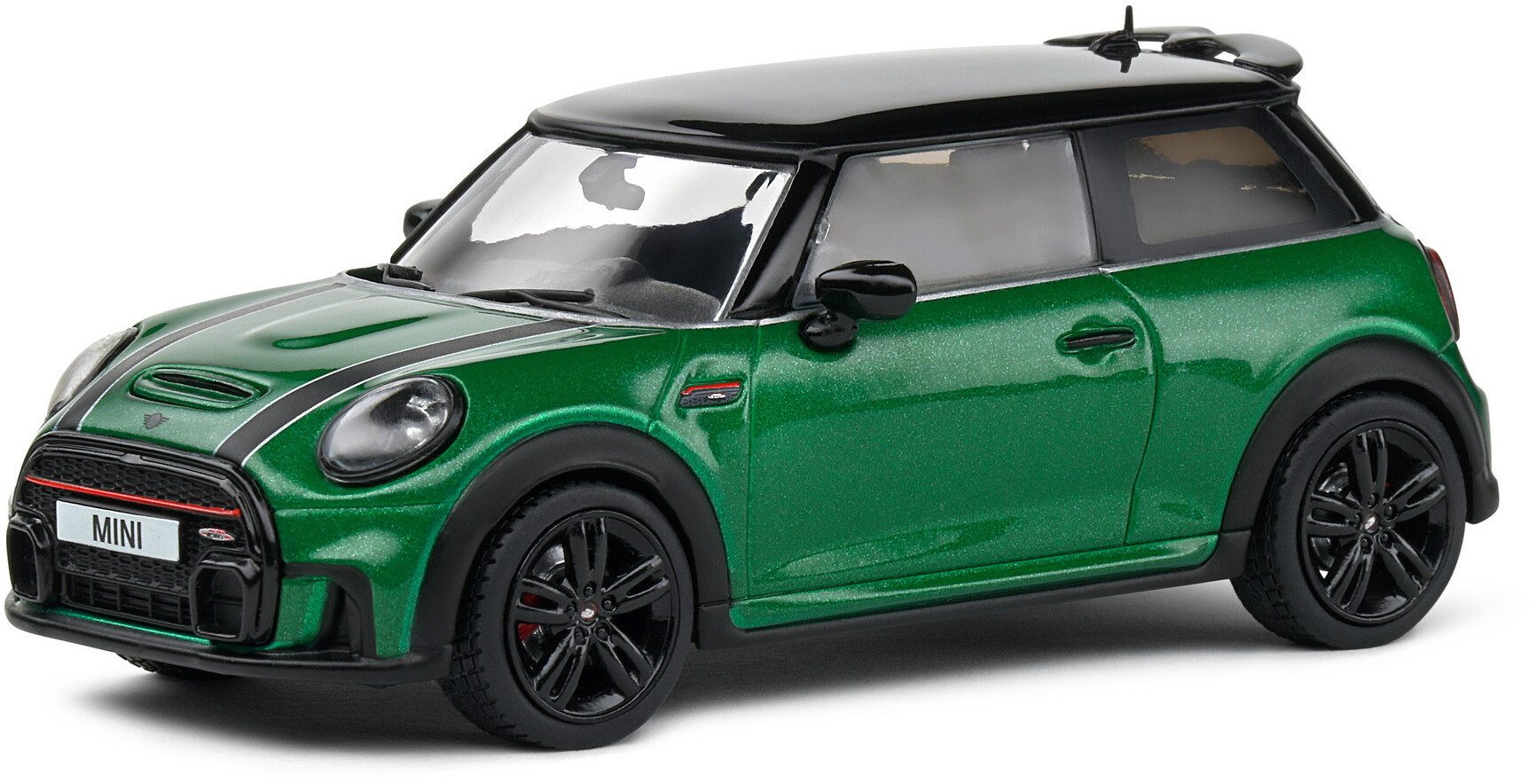 Solido Modellauto Modellauto Maßstab 1:43 Mini Cooper John Works 2023 grün S4315002