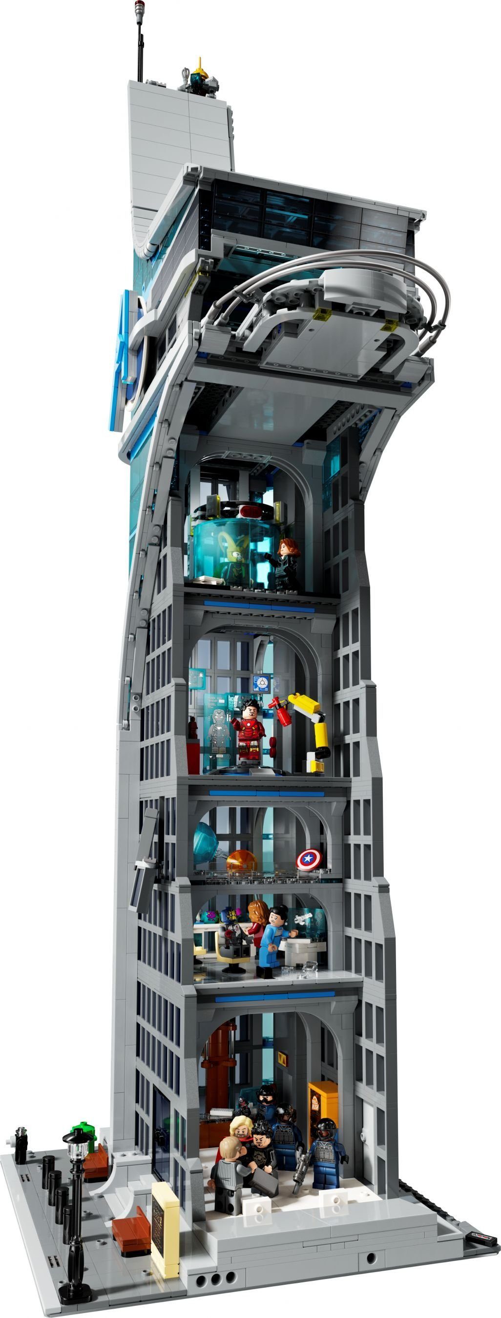 LEGO® Super Heroes 76269 Avengers Tower Konstruktionsspielsteine, (Set, 529 Teile)
