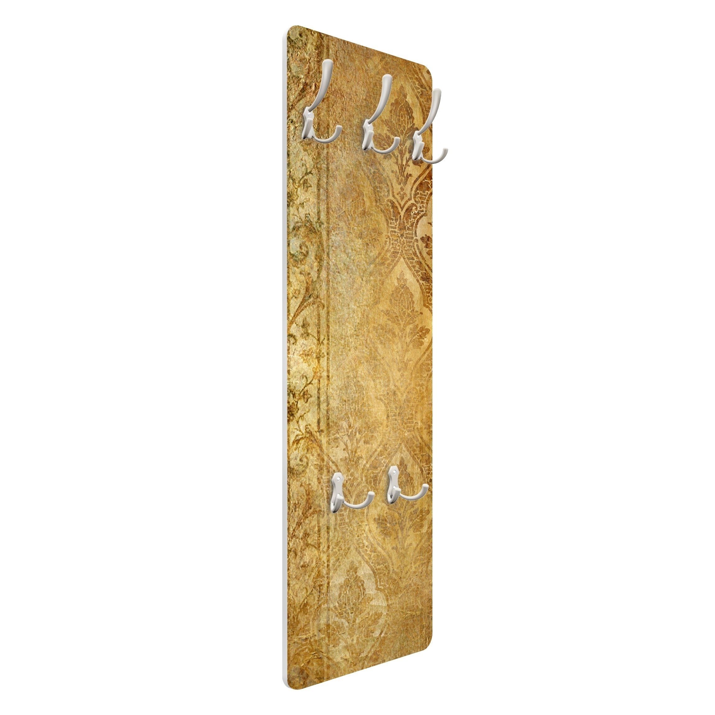 Bilderdepot24 Garderobenpaneel Design Muster Retro Vintage Orientalisch The 7 Virtues - Faith (ausgefallenes Flur Wandpaneel mit Garderobenhaken Kleiderhaken hä – Bild 5 von 5
