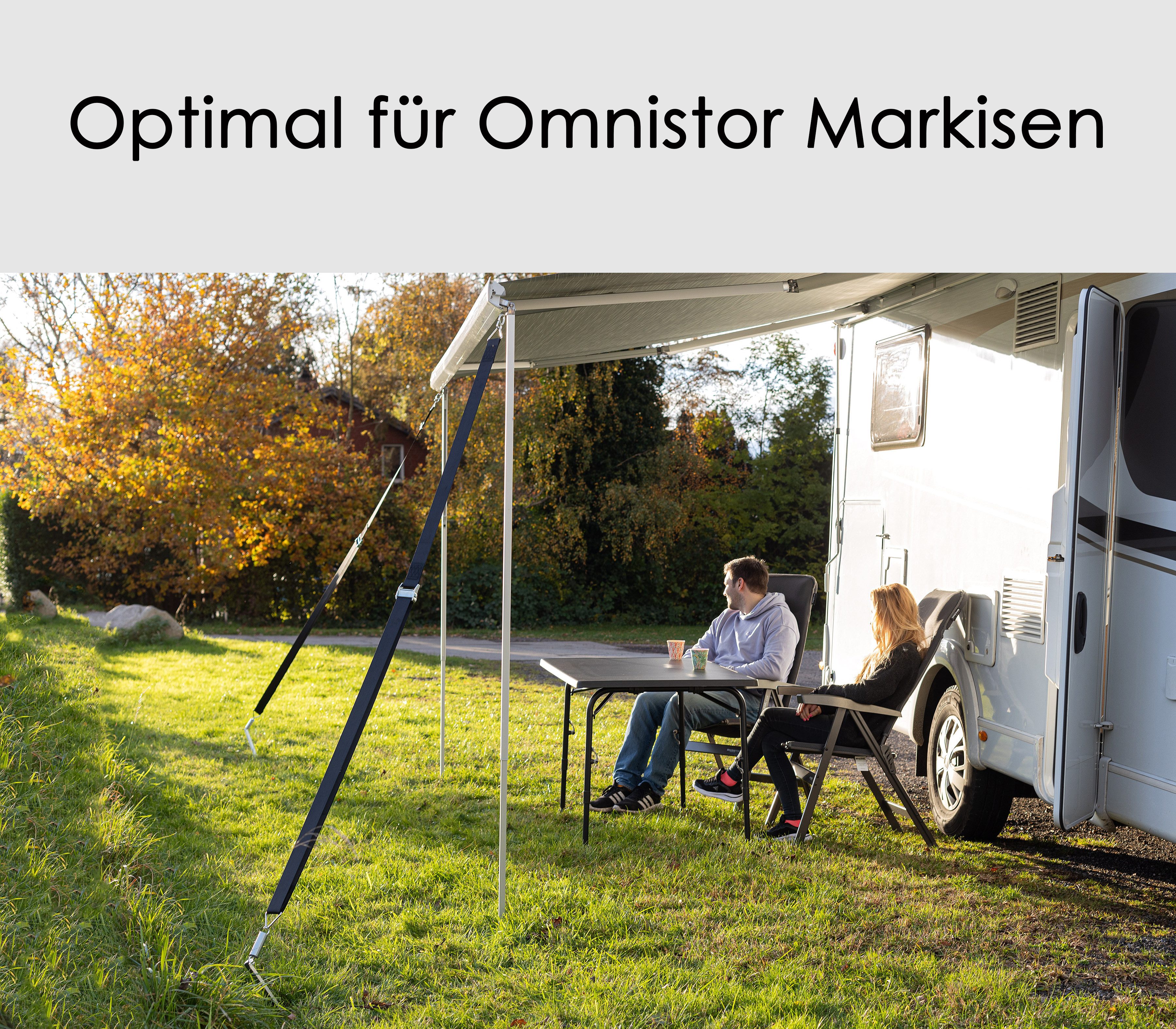HomeBee Markisenvorzelt Sturmband Markise Set, Personen: günstig online kaufen