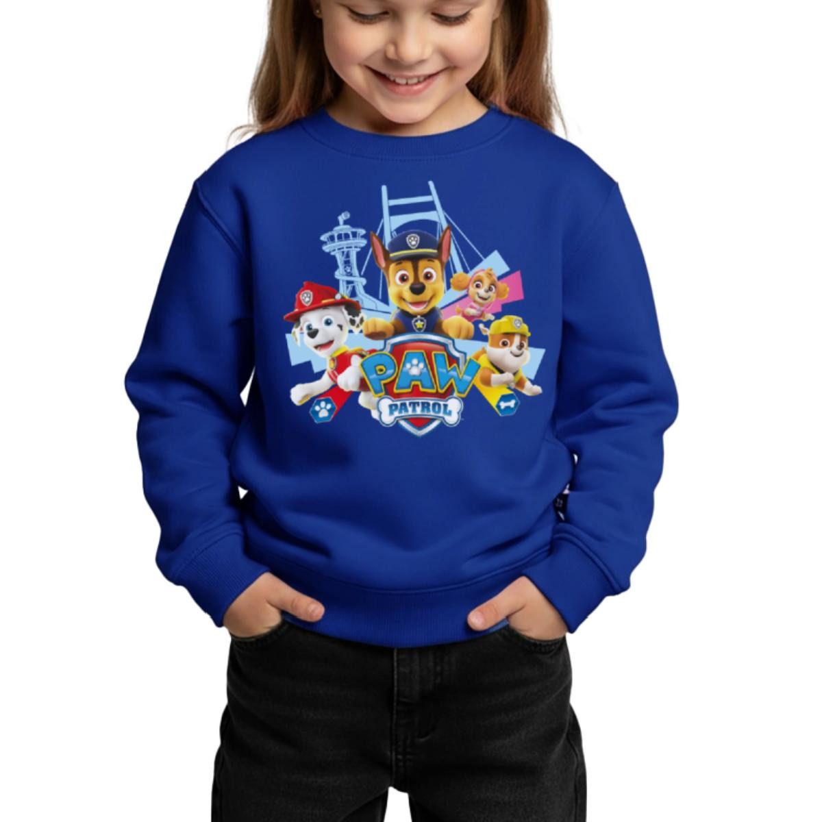 Sweatshirt Paw Patrol Logo Kinder Premium Pullover