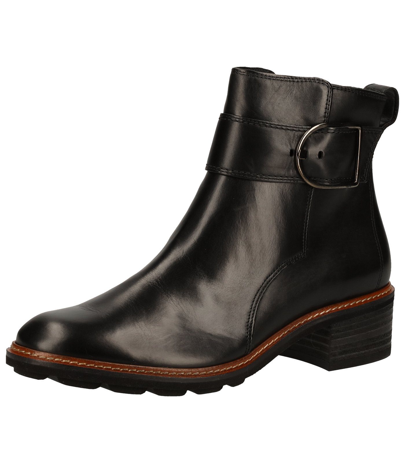 Paul Green Stiefelette Glattleder Stiefelette | 