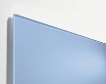 Sigel Magnettafel, Glas-Magnettafel Artverum - 60 x 40 cm - pastellblau - Sicherheitsglas