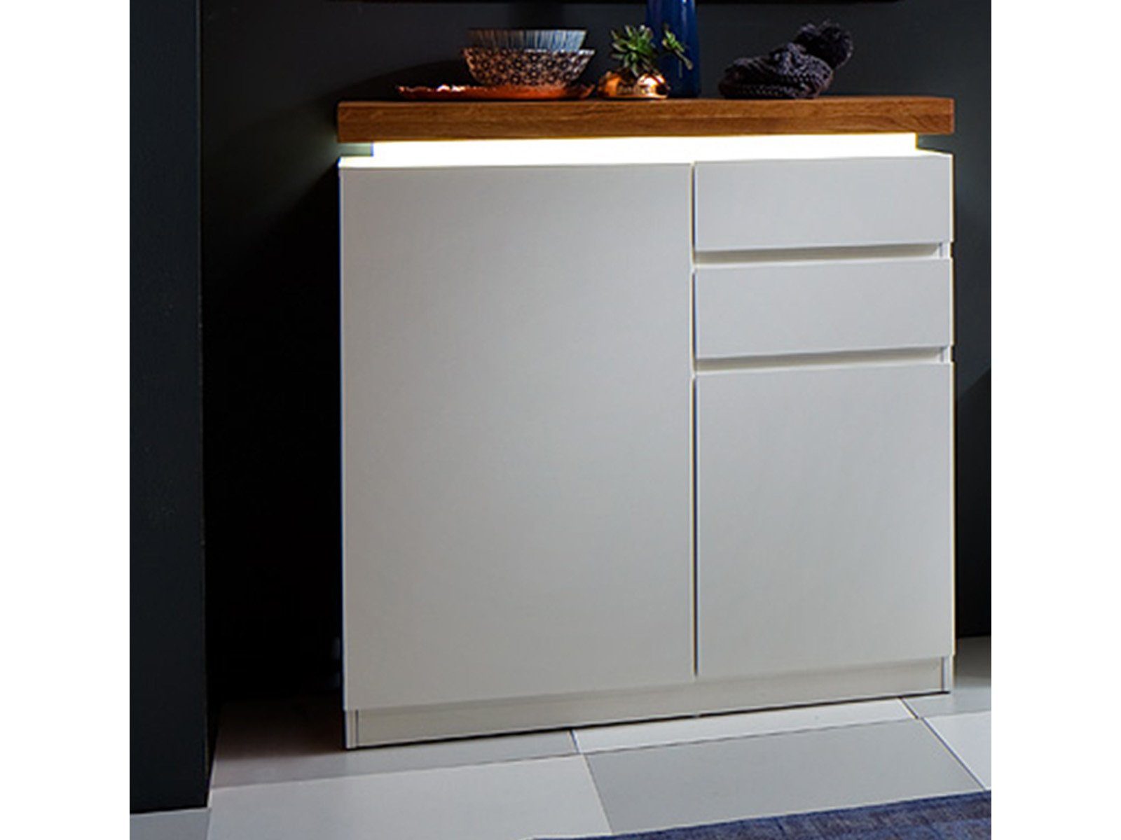 MCA furniture Schuhschrank 91 x 97 x 38 cm (B/H/T)