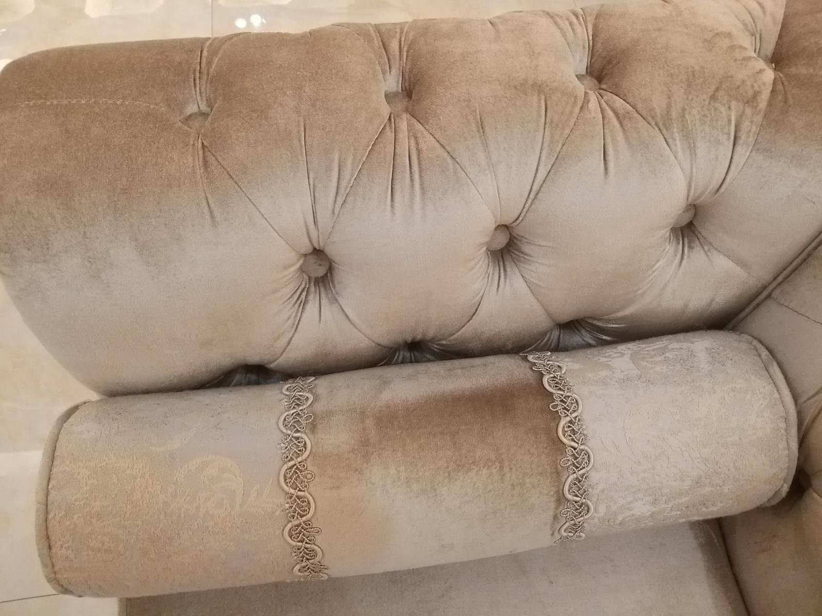 Sofa Liegen Chaiselongue Liege Europe JVmoebel Antik in Made Stil Chaise Textil, Chaiselounge Couch