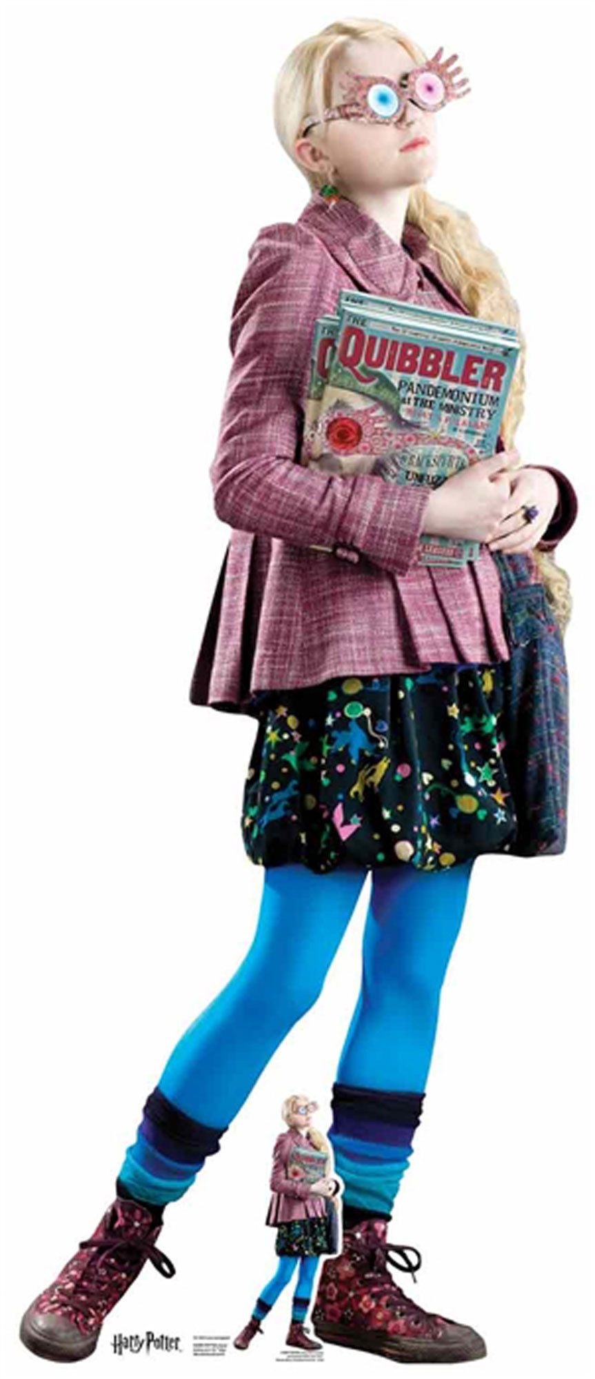 Dekofigur Harry Potter Pappaufsteller Luna Lovegood