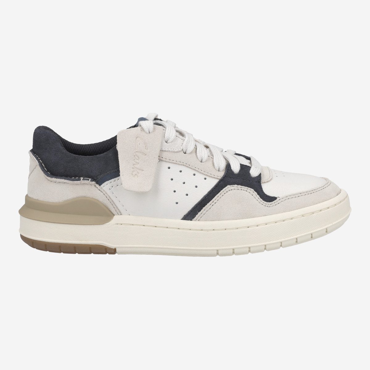 Clarks Courtlite2 Lo 26181289 7, Sneaker in Weiß für Herren Sneaker