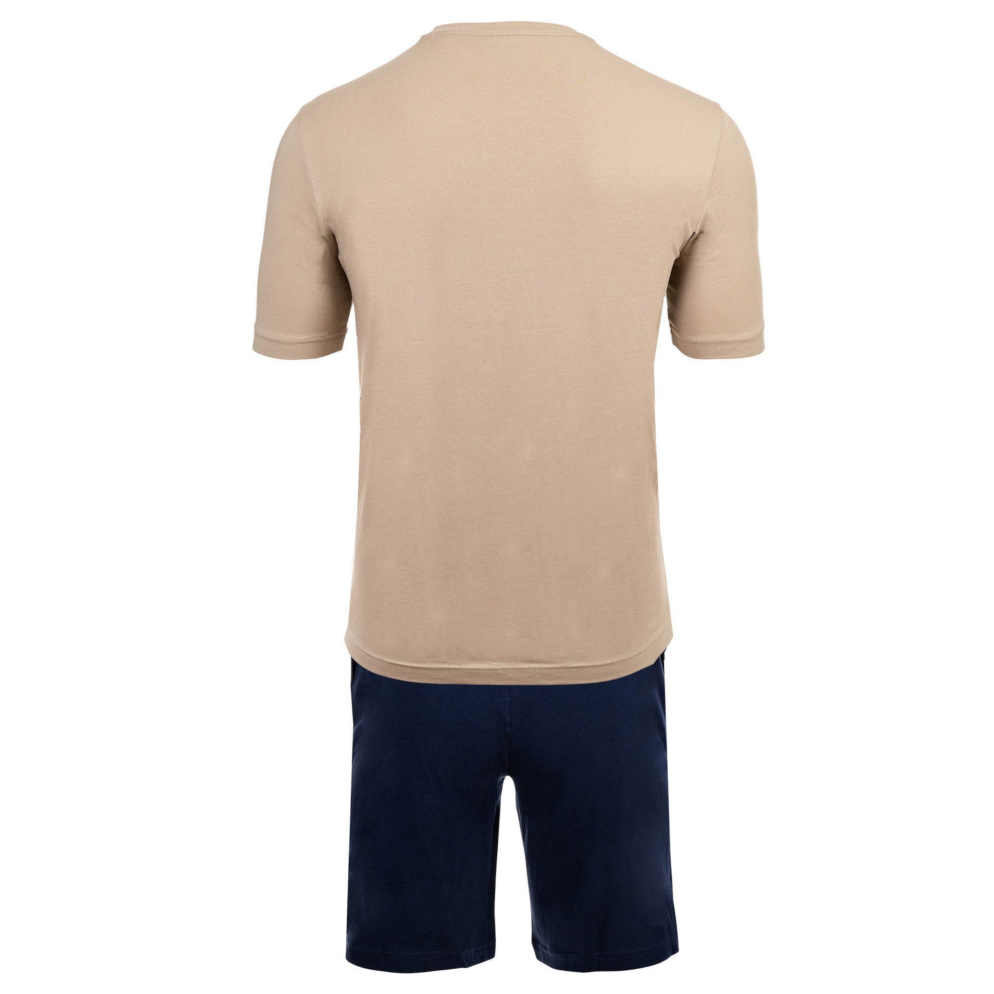Emporio Armani Pyjama Herren Pyjama 1er Pack Baumwolle Endurance (2 tlg)