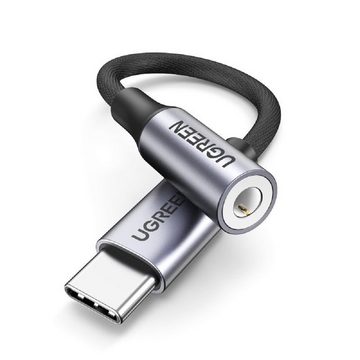 UGREEN Kopfhöreradapter mit 3,5mm Jack Miniklinke auf USB Typ-C USB-C Smartphone-Adapter