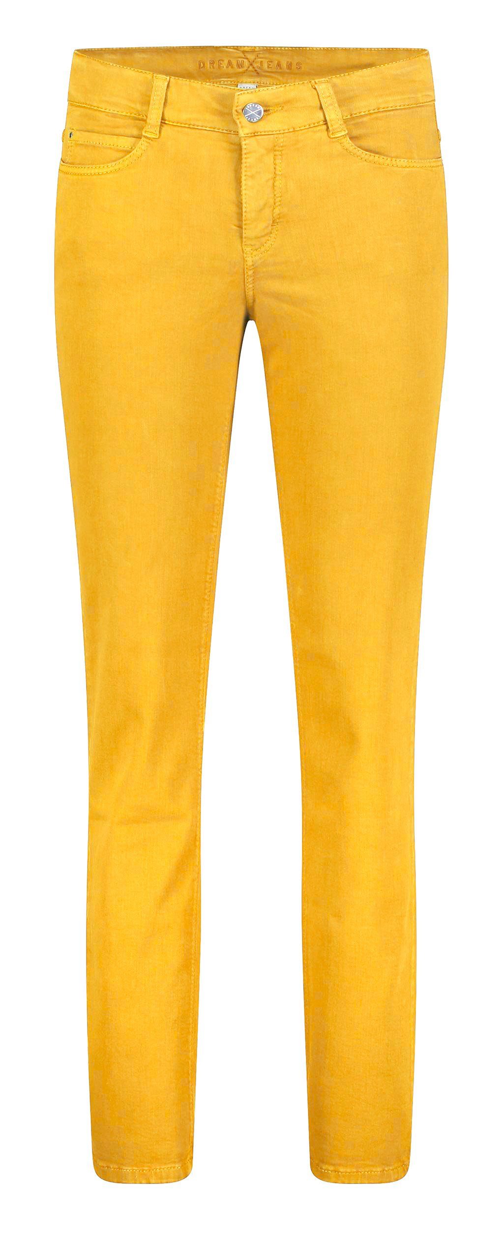 MAC Stretch-Jeans MAC DREAM yellow green 5401-00-0355 564W | Stretchjeans