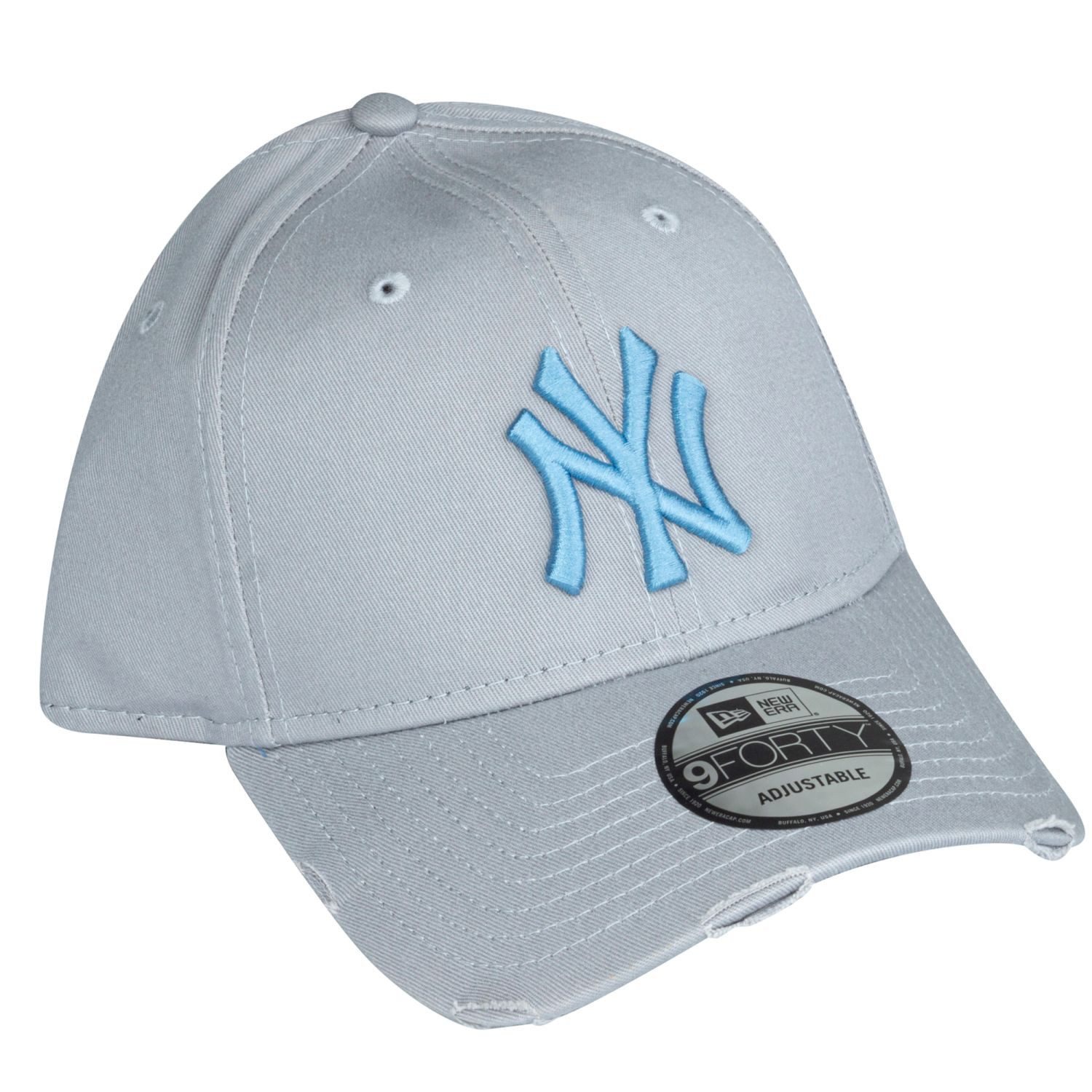 New Era Baseball Cap 9Forty Strapback DISTRESSED NY Yankees