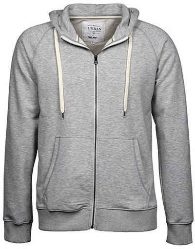 Tee Jays Kapuzensweatjacke Herren Urban Zip Hoodie / Modisch lockerer Schnitt