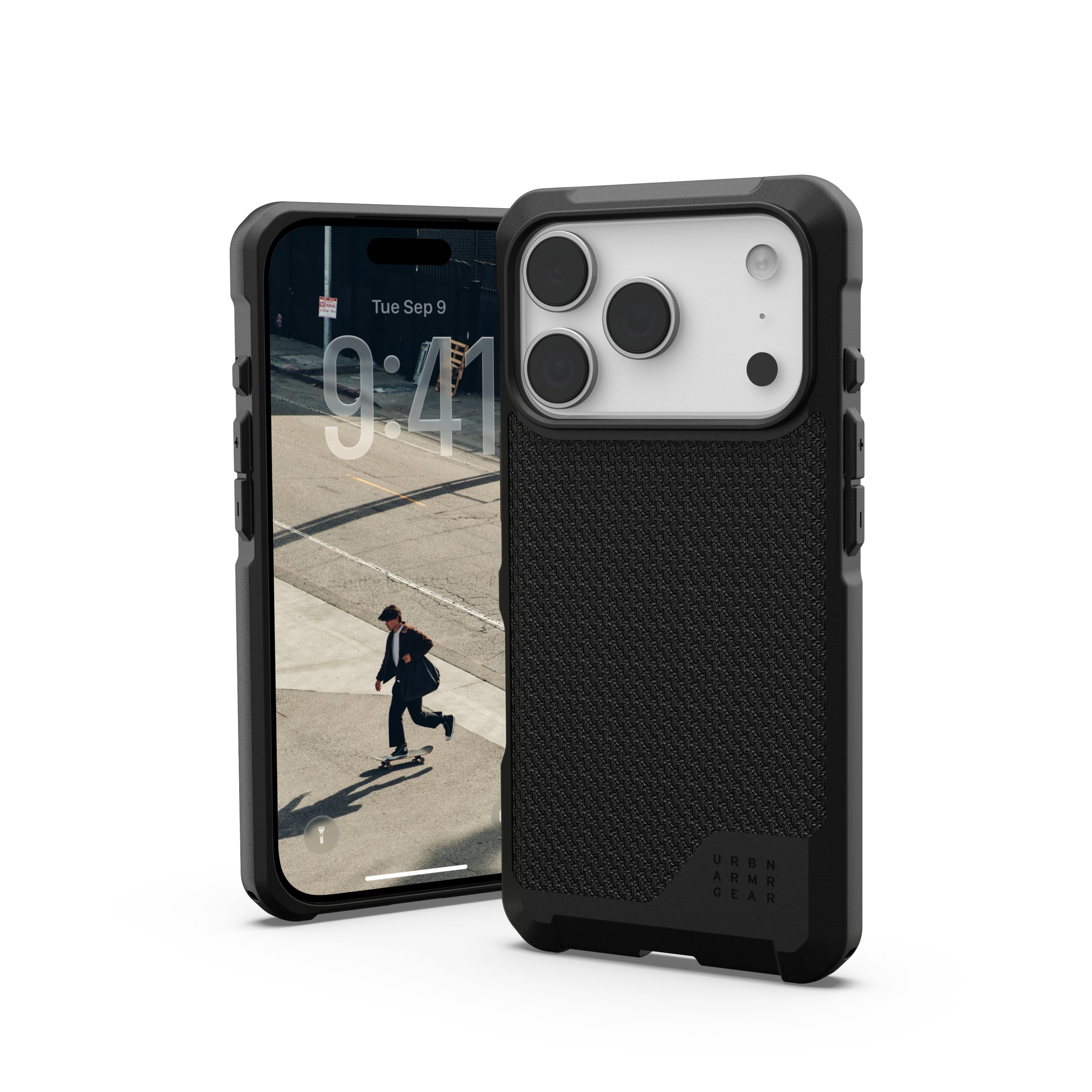 Urban Armor Gear Smartphone-Hülle Metropolis LT - iPhone 17 Pro MagSafe Hülle, [MagSafe optimiert, Fallschutz nach Militärstandard]