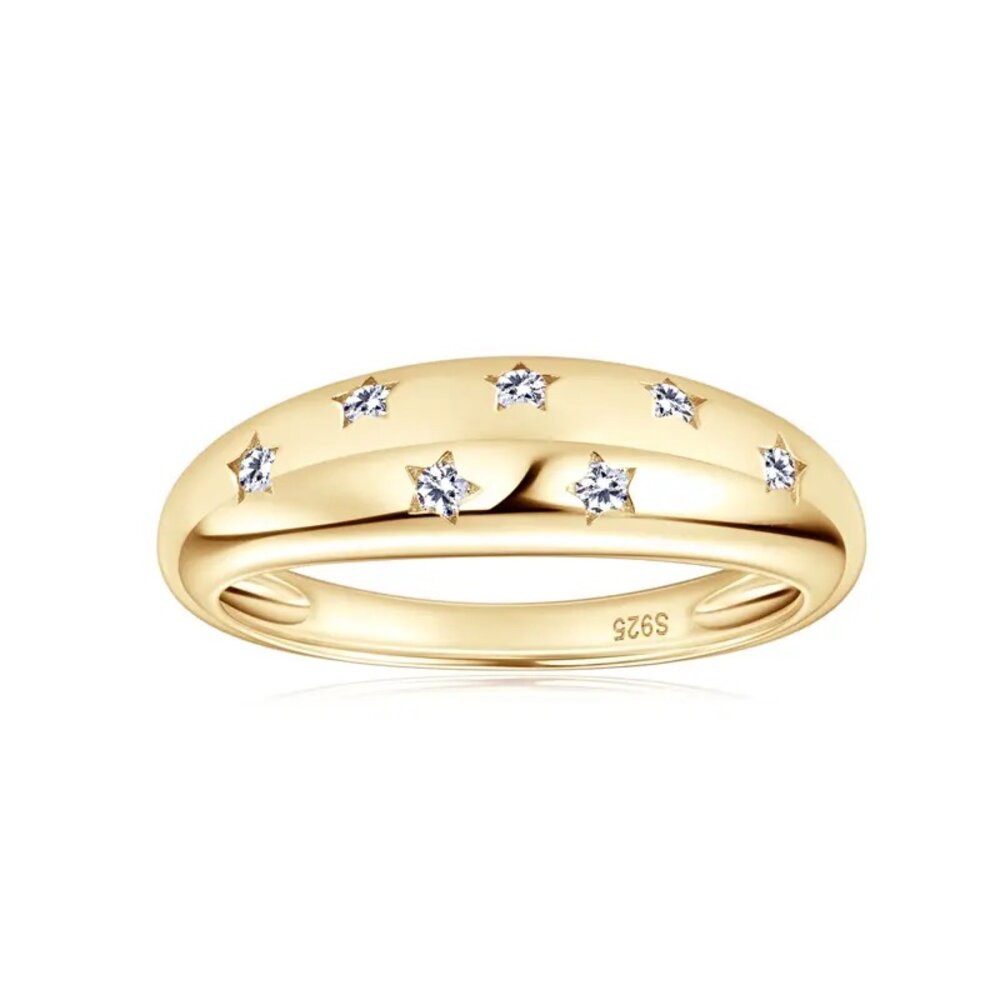 ROUGEMONT Diamantring Funkelnder Moissanit Ring 925 günstig online kaufen