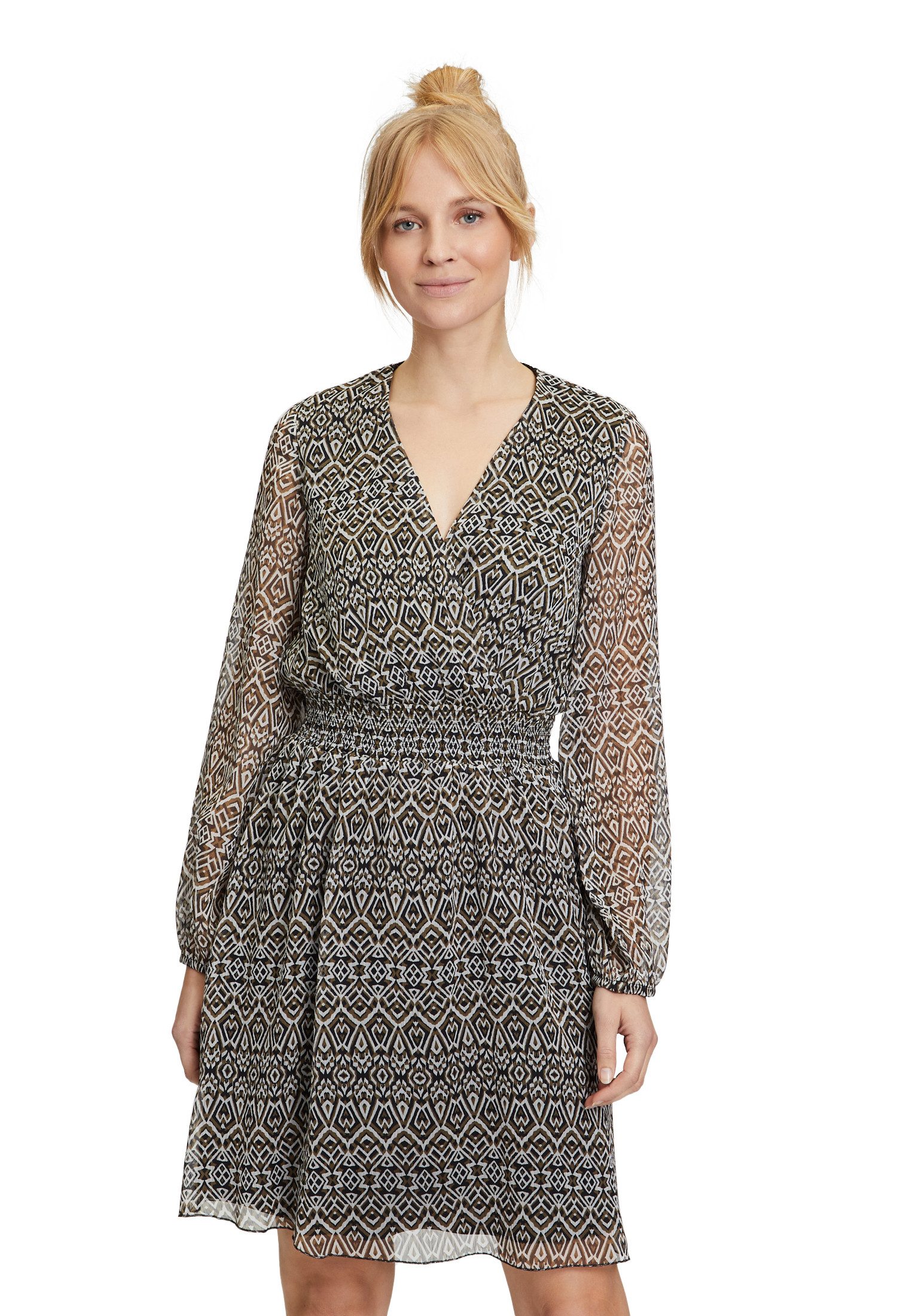 Cartoon Chiffonkleid Cartoon Chiffonkleid mit Muster Design