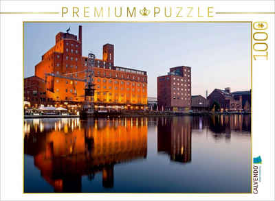 CALVENDO Puzzle CALVENDO Puzzle Innenhafen Duisburg 1000 Teile Lege-Größe 64 x 48 cm Foto-Puzzle Bild von Peter Schickert, 1000 Puzzleteile