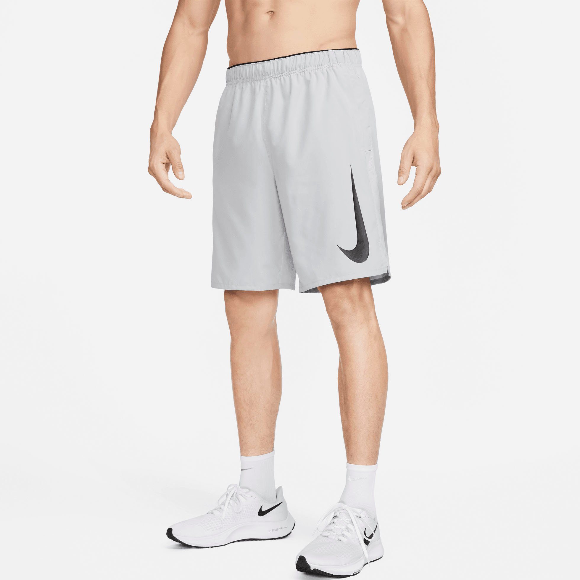 Nike Laufshorts grau " Running Unlined Challenger Men's Dri-FIT Shorts