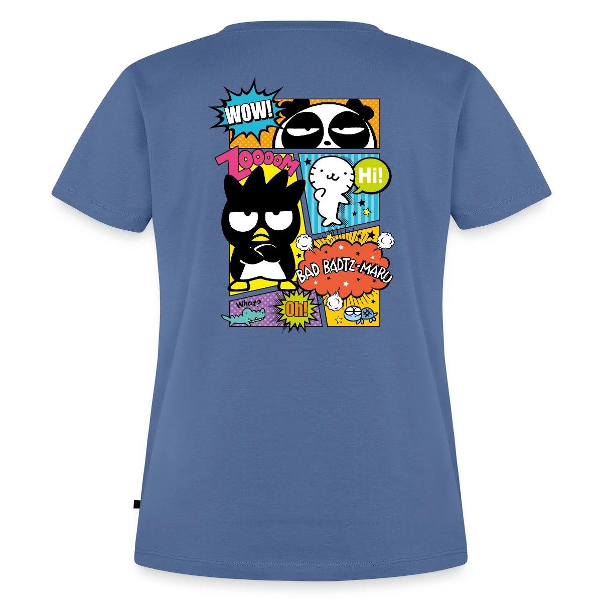 T-Shirt Bad Badtz-Maru Mit Freunden Im Comic Stil Frauen Premium T-Shirt