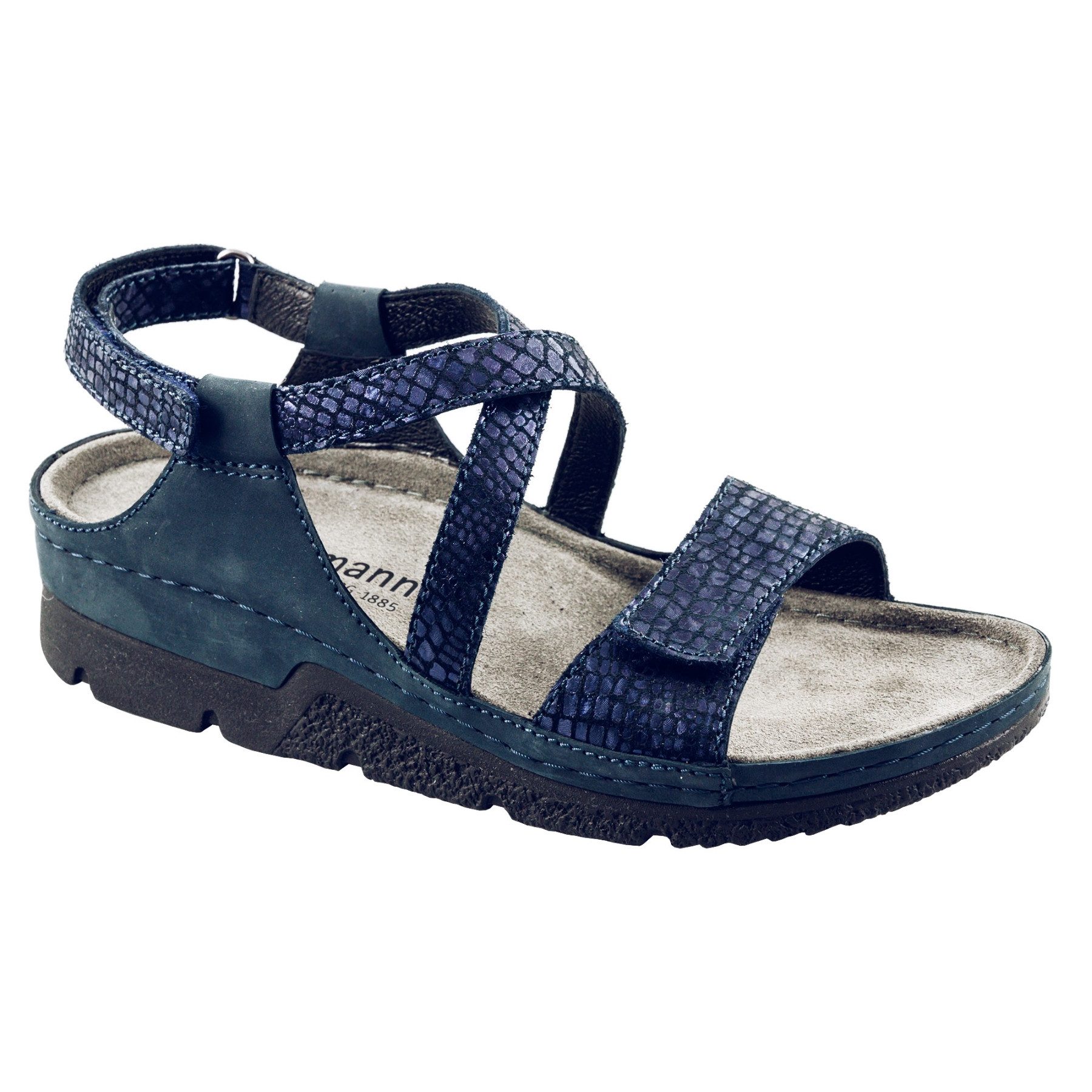 Berkemann Erwachsene Berkina Lorenza Sandale Leder Klettschuh