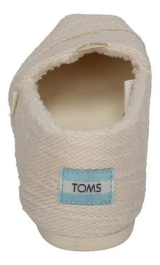 TOMS ALPARGATA 10017349 Hausschuh Off White