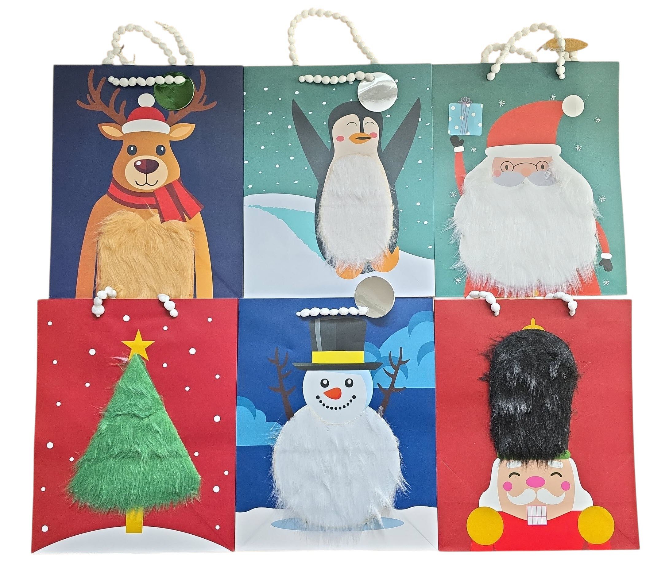 Spectrum Henkeltasche Geschenktasche Weinachten Geschenktüte Weihnachtstüte günstig online kaufen