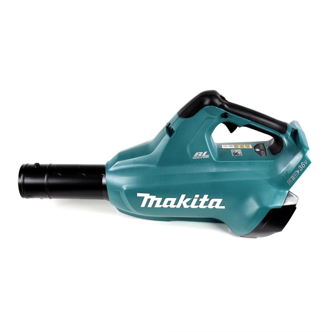 Makita Akku-Laubbläser DUB 362 2x18 Volt Akku Laubbläser Akku-Gebläse + 2x 6 Ah Akku - ohne
