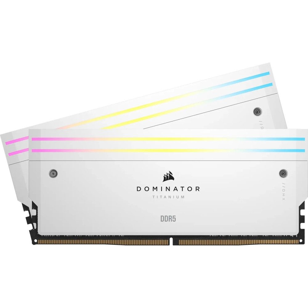 Corsair Dominator Titanium DIMM 64 GB DDR5-6000 Dual-Kit Arbeitsspeicher weiß Arbeitsspeicher