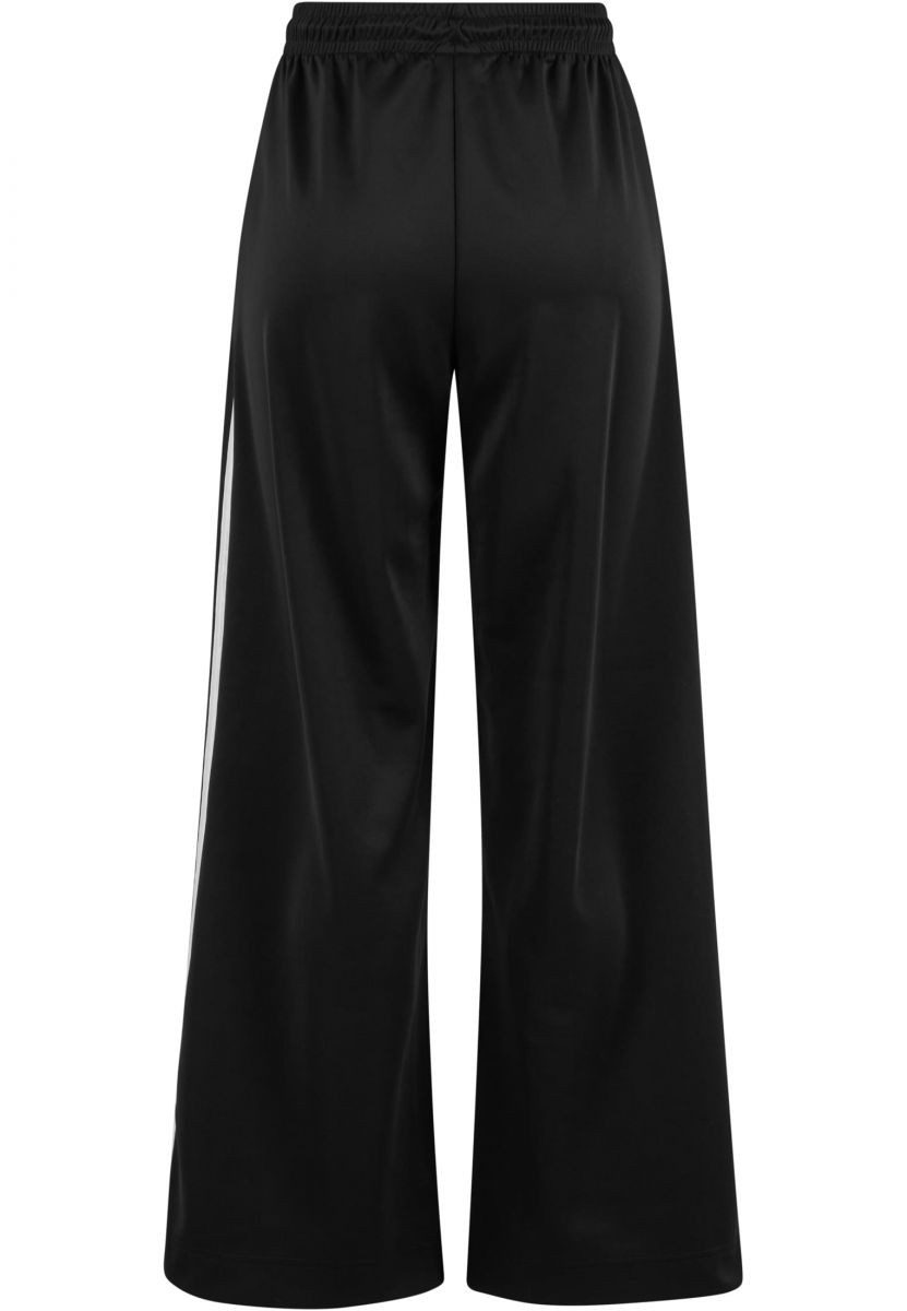 URBAN CLASSICS Trainingshose Ladies Wide Leg Track Pants Trainingshose Damen