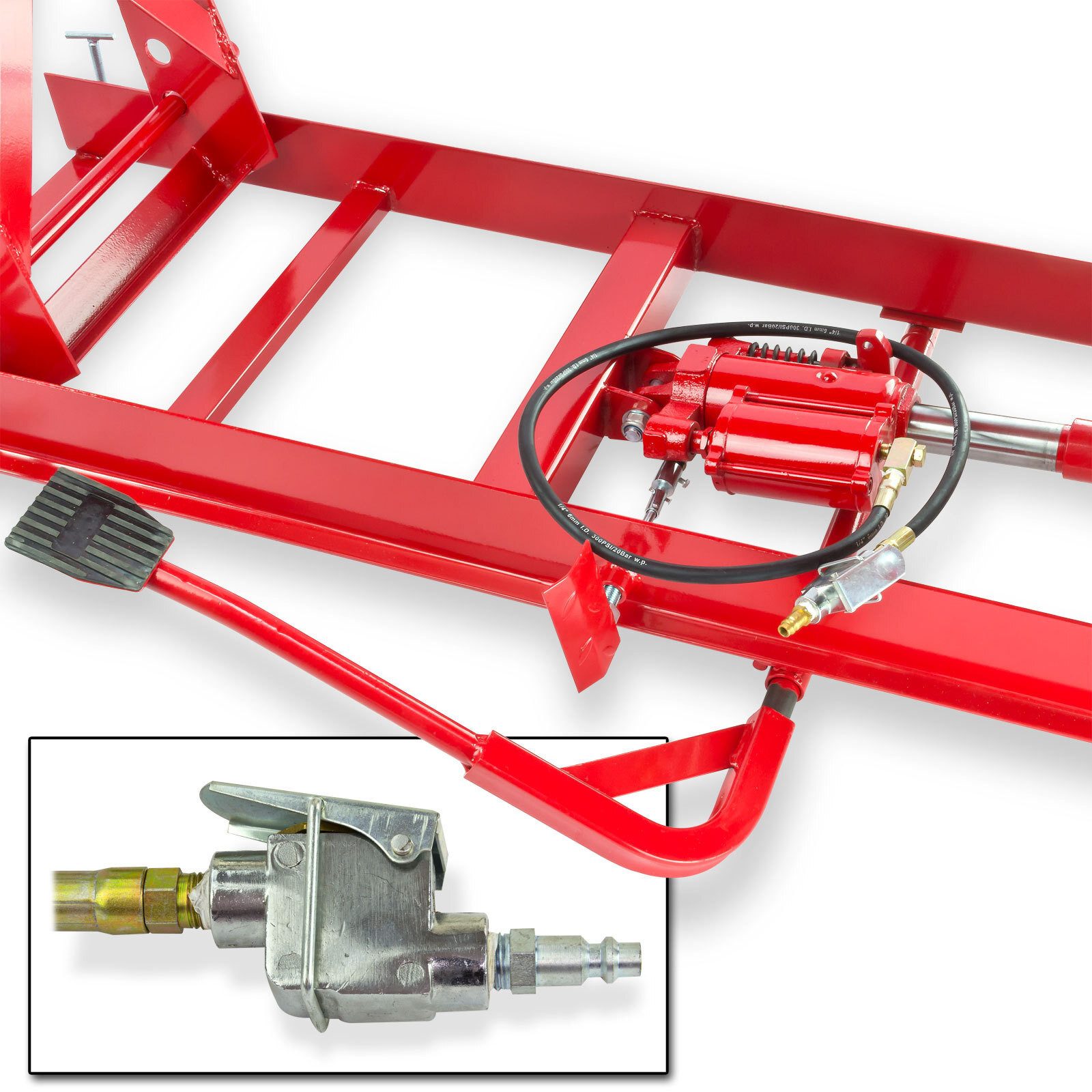 DEMA Motorradheber Motorradhebebühne 450 kg pneumatisch