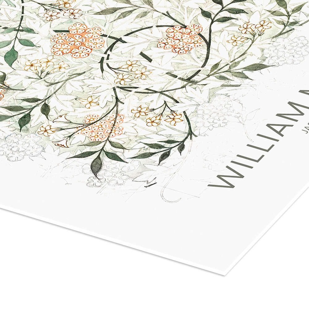 Posterlounge Wandbild Jasmin, William Morris, erhältlich als Poster, Leinwandbild, Wandsticker oder Acrylglasbild