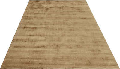 Teppich Shirley, handgewebter Viskose-Teppich, farblich changierend, my home, rechteckig, Höhe: 12 mm, Handweb Килими, Wohnzimmer, Schlafzimmer, Esszimmer