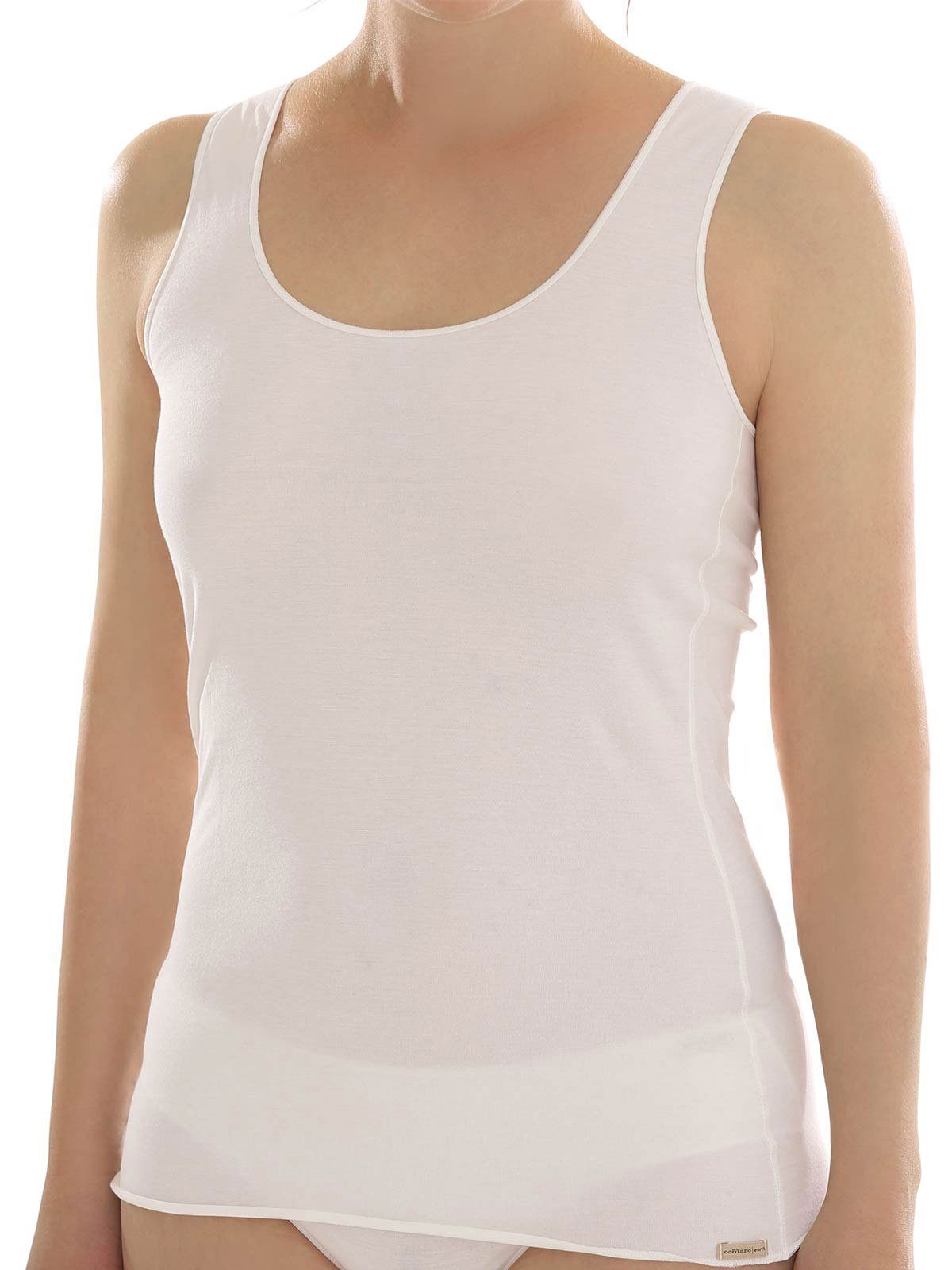 comazo Achselhemd 2er Pack Damen Achselunterhemd (Stück, 2-St) Vegan