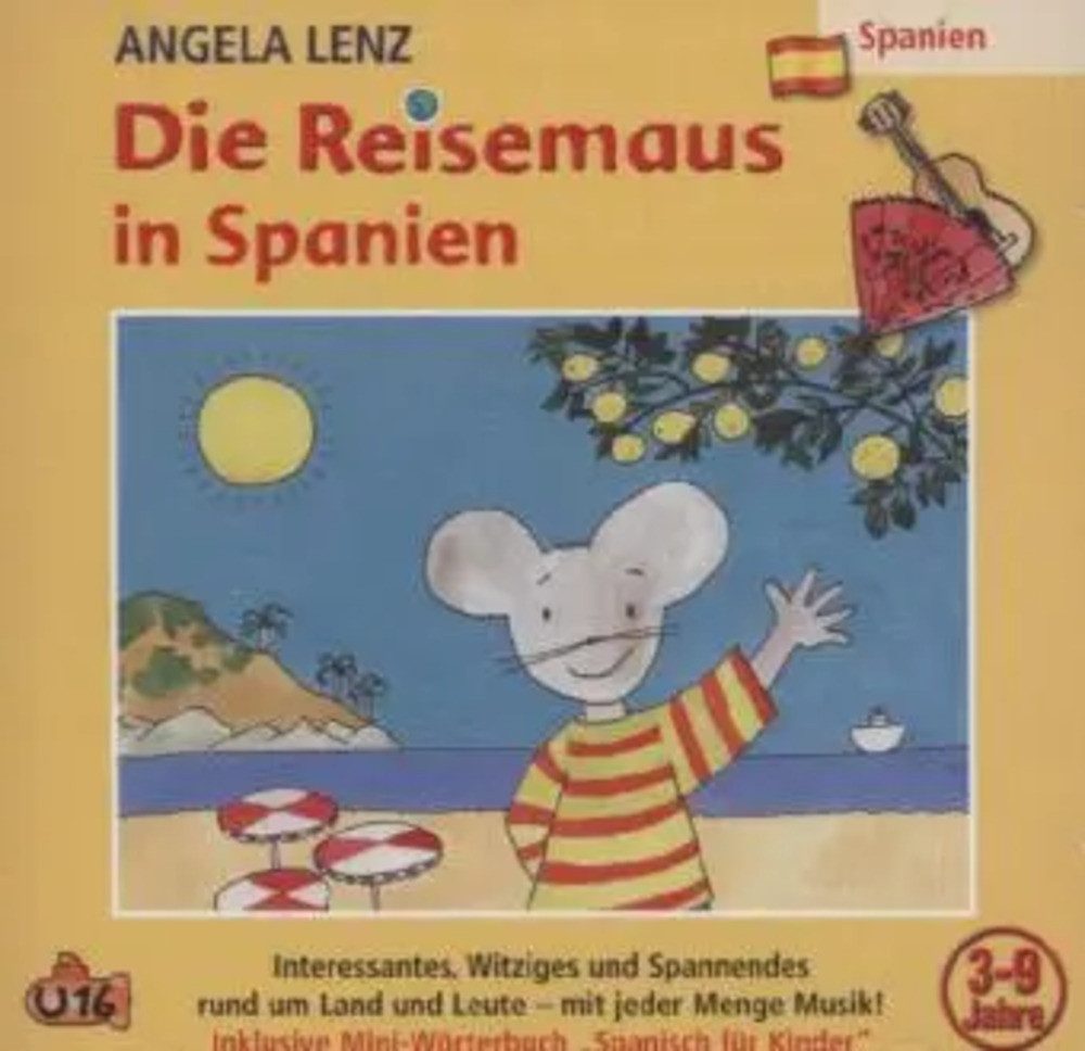 Hörspiel Die Reisemaus In Spanien, 1 Audio-CD