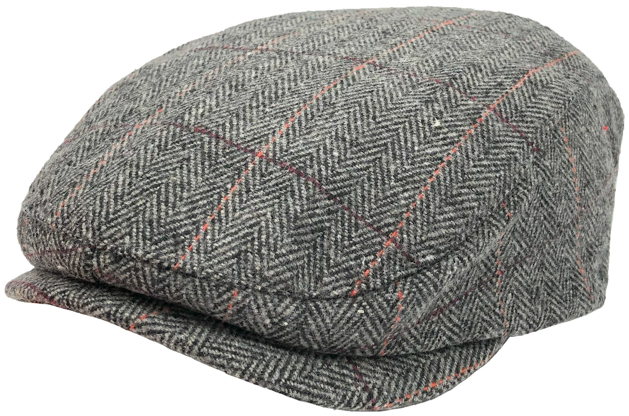 Man's World Schiebermütze stylischer Winter-Flatcap - wärmend gefütter - NEW