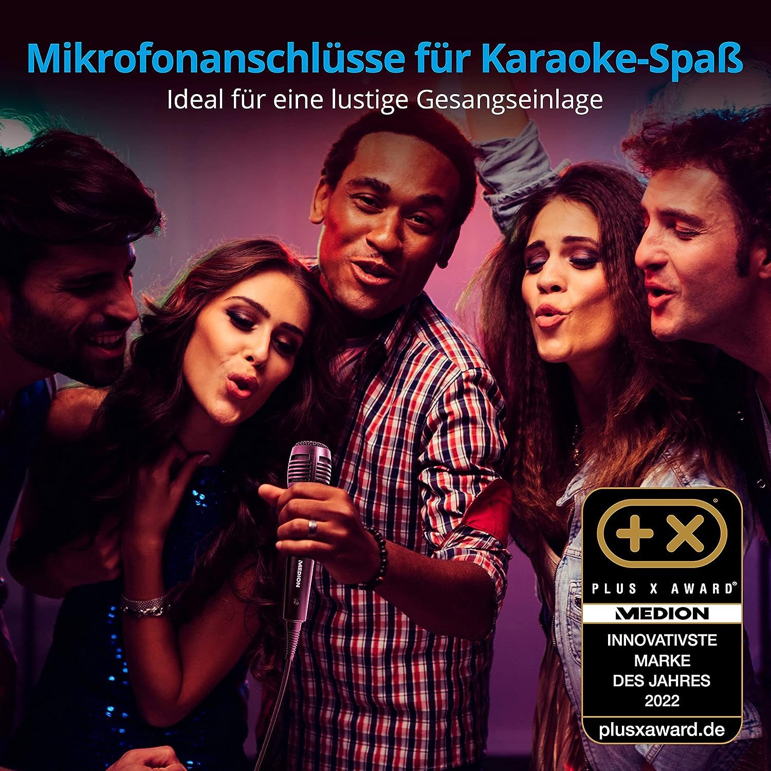 Medion® MEDION LIFE Partylautsprecher P61468 (MD44468) Party-Lautsprecher Lautsprecher