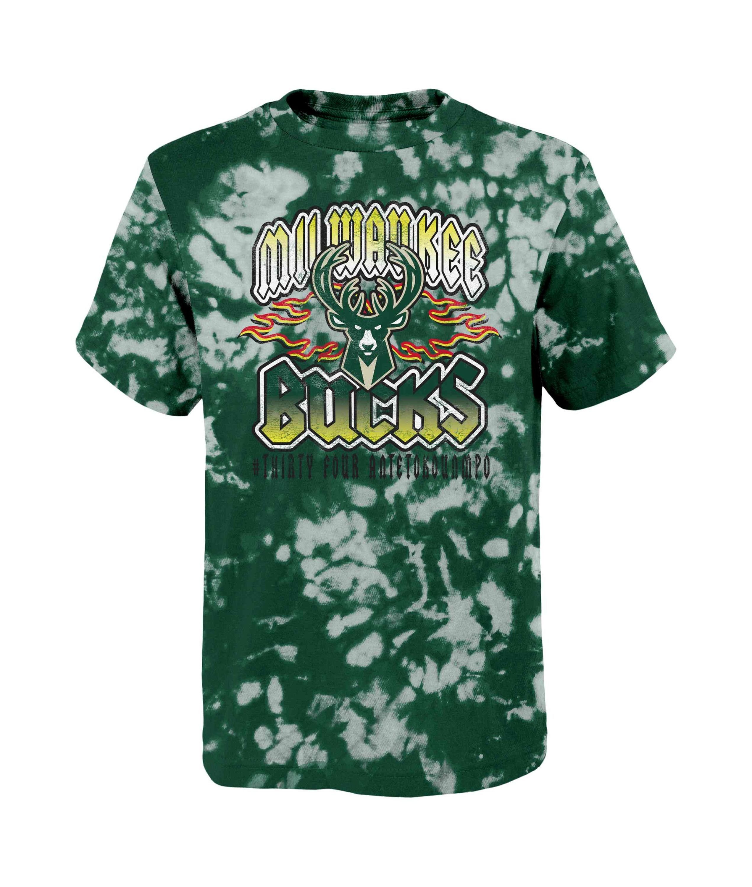 Outerstuff T-Shirt NBA Milwaukee Bucks School of Rock Antetokounmpo