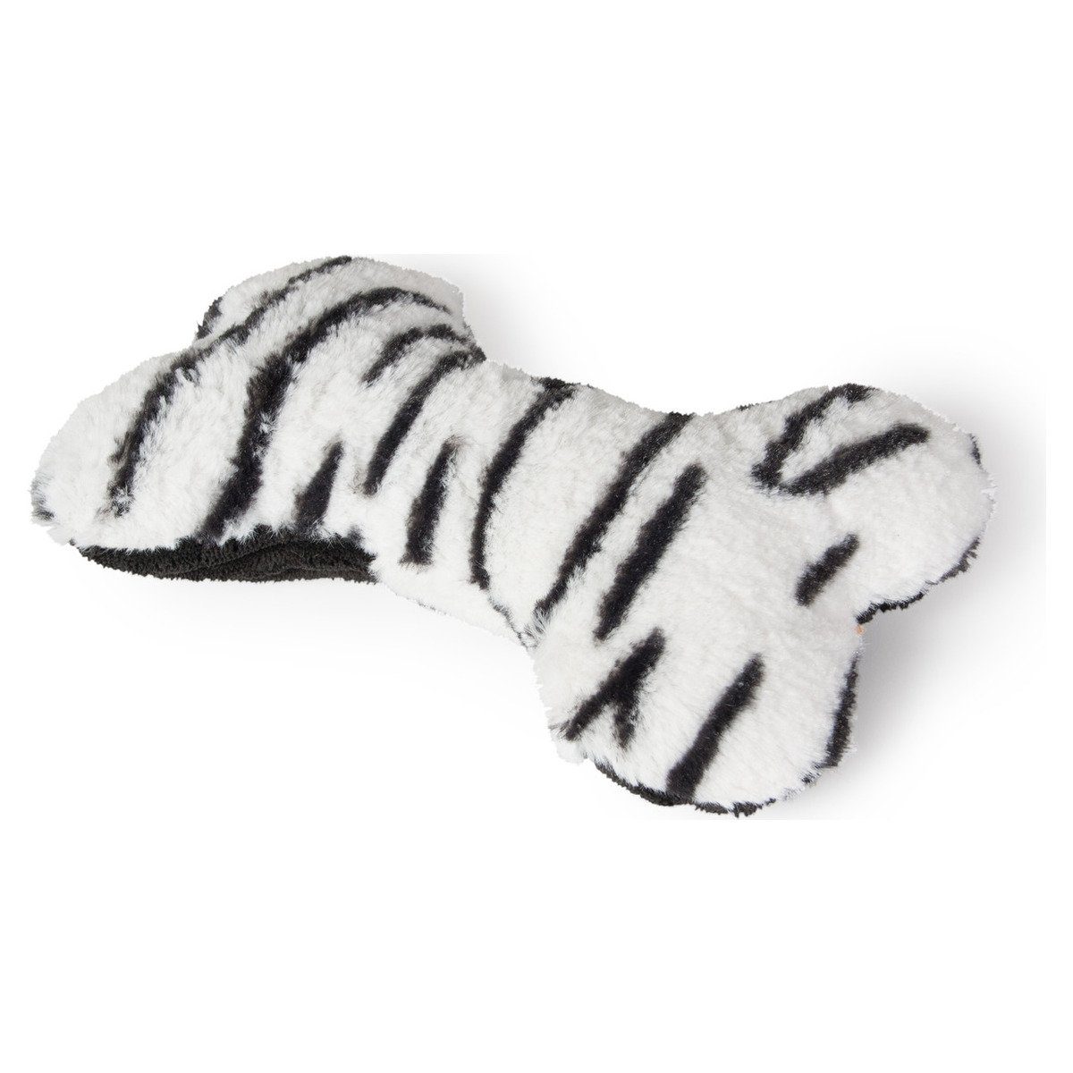 Beeztees Tierkuscheltier Hundespielzeug Safari Myca schwarz/weiß