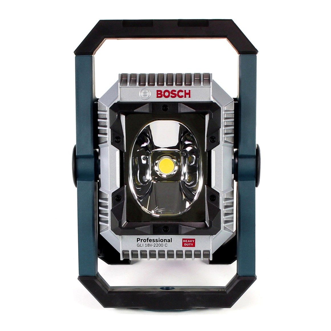 Bosch Professional Baustrahler GLI 18V-2200 C Akku Lampe 18V 2200lm Bluetooth (0601446501) + 2x 5