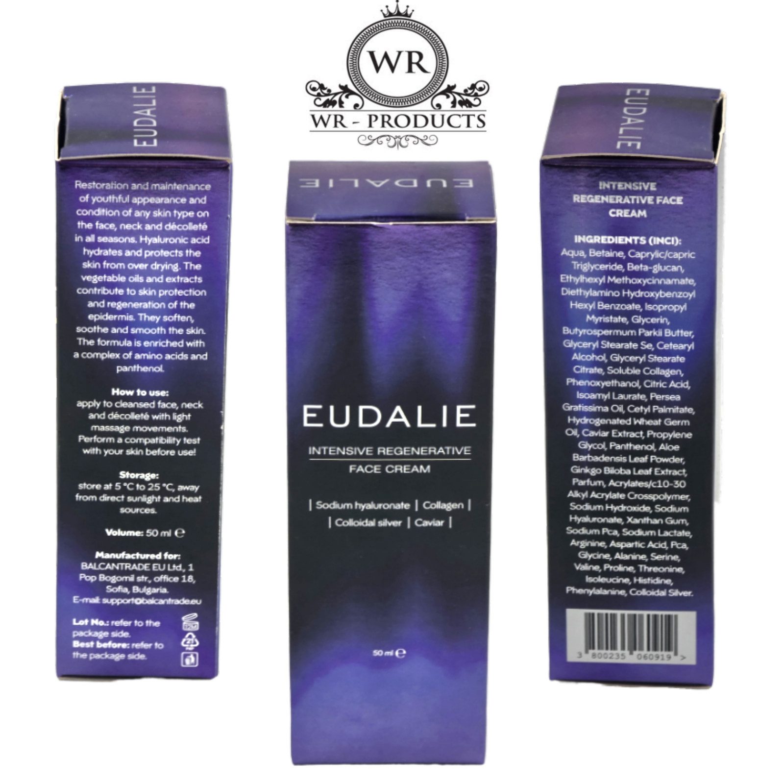 Eudalie Anti-Aging-Creme EUDALIE Intensive Regenerative Face Cream
