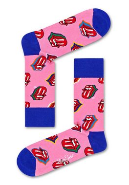 Happy Socks Freizeitsocken Happy Socks ROLLING STONES 6PACK GIFT BOX XRLS103300 Mehrfarbig