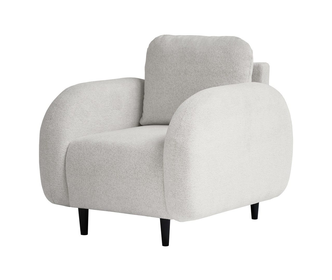Beautysofa Sessel OPTIMO, Kunststoffbeine in schwarzer günstig online kaufen