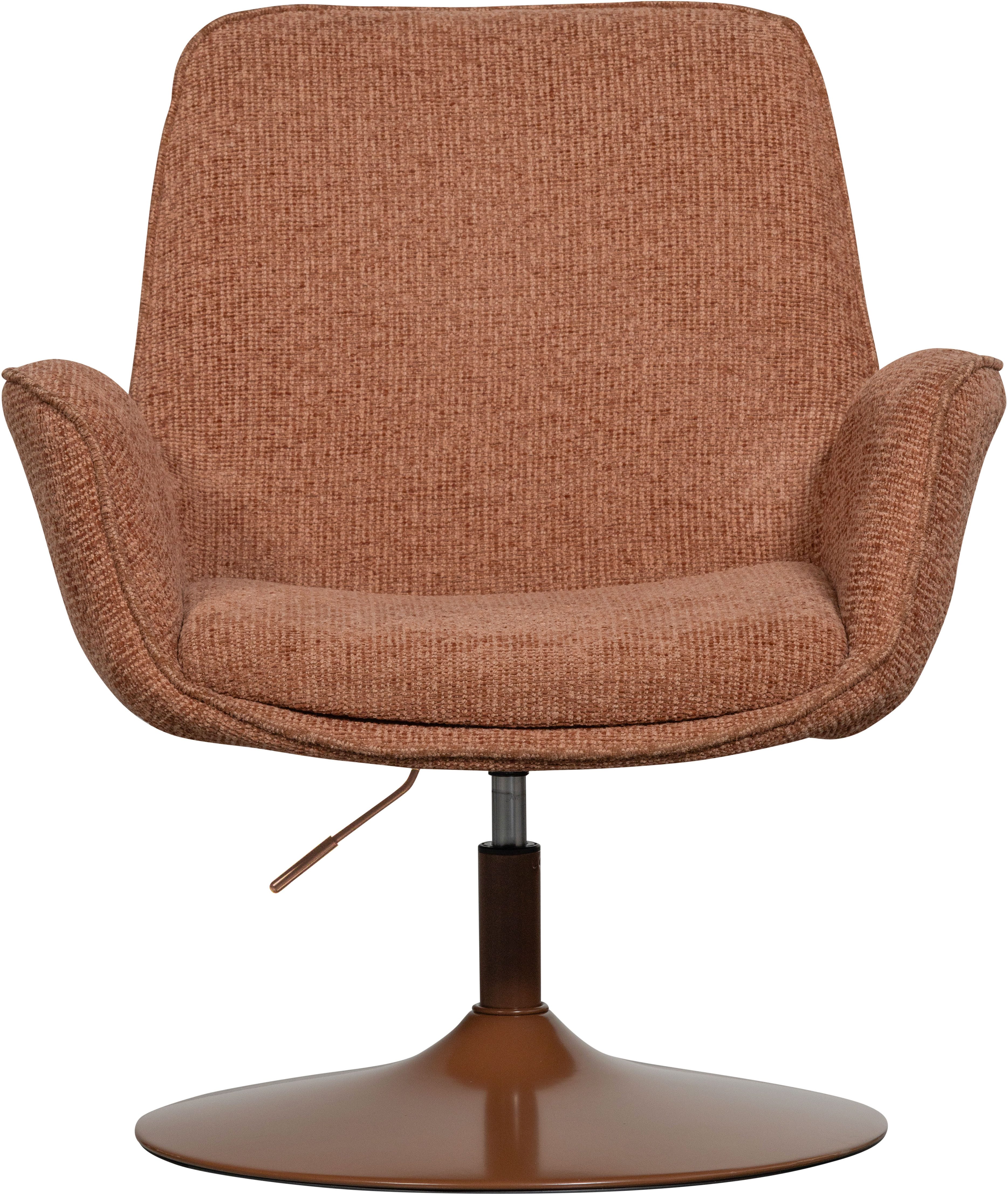 WOOOD Drehsessel Marten mit Nova-Gewebtem Bezug höhenverstellbar B 79 x T 76 x H 91 cm, Tragkraft 120 kg, Sehr hohe Verschleißfestigkeit, Armlehnen integriert