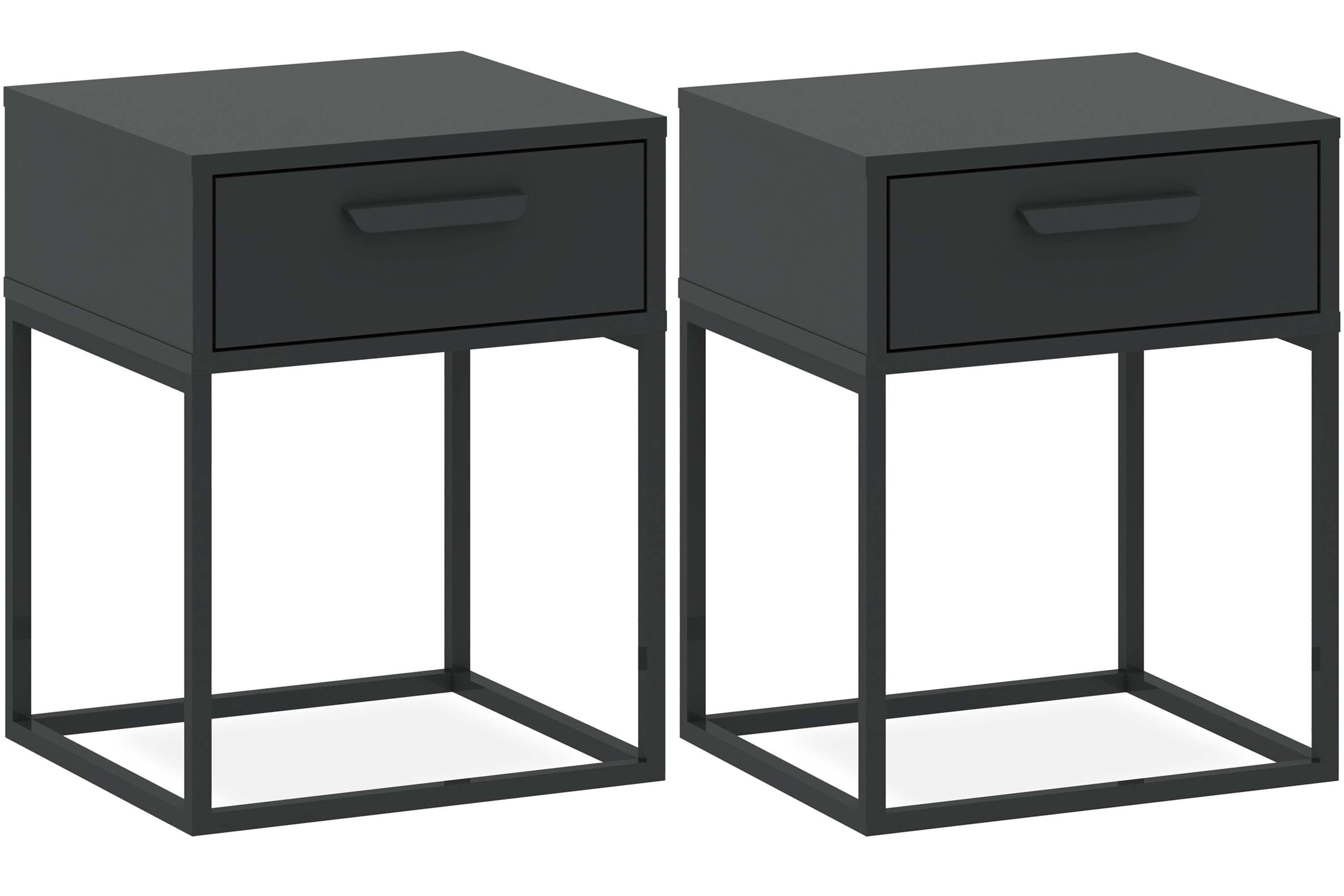 KONSIMO® Nachttisch RECTUS Nachtschrank, Modern, Beistelltisch, hergestellt günstig online kaufen