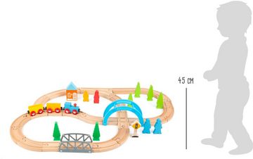 Small Foot Spielzeug-Eisenbahn Holzeisenbahn Große Reise